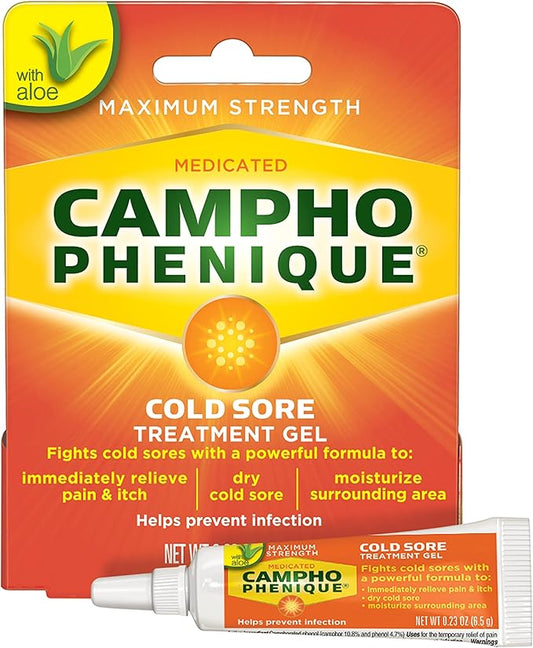 Campho Phenique Cold Sore and Fever 0.23 Oz