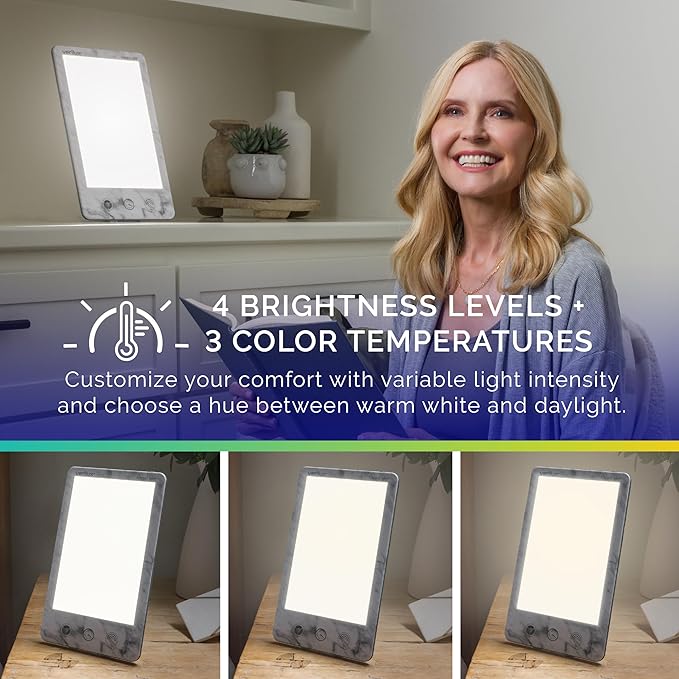 Verilux HappyLight Luxe 10,000 Lux,