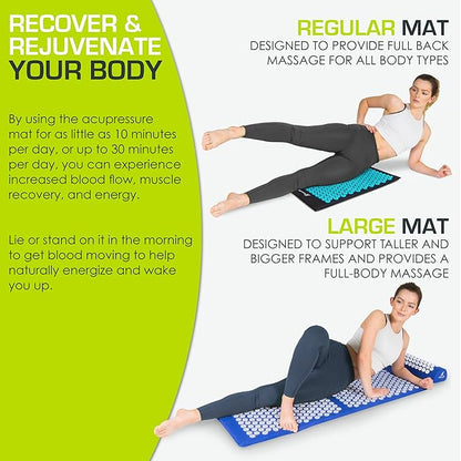 ProsourceFit Acupressure Mat and Pillow Set