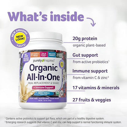 Meal Replacement Shake, Organic 1.3 Pounds