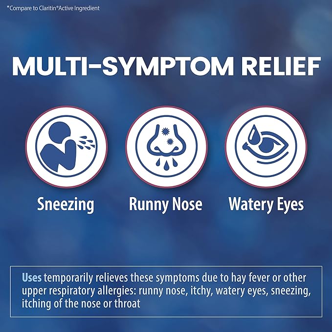 HealthA2Z® Allergy Relief 10mg | |24-Hours Allergy (60 Tablets)