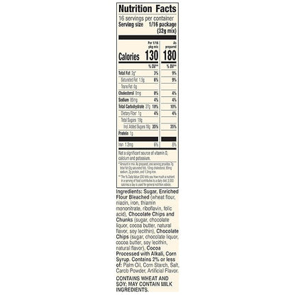 Betty Crocker Delights Supreme Triple Chunk Brownie Mix, 17.8 oz