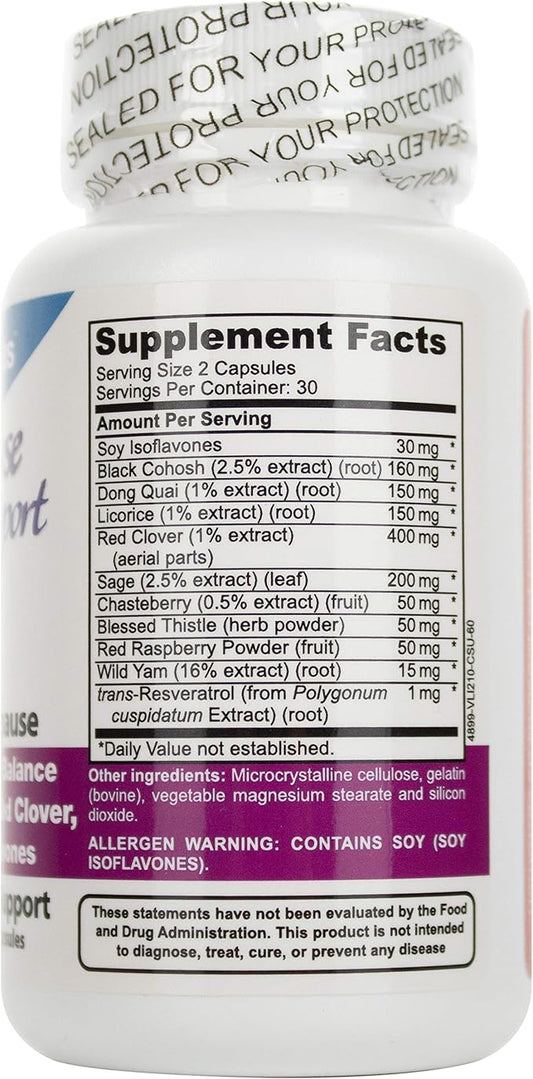 DrFormulas Menopause Supplement for Hot Flashes, 60 Count