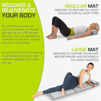 ProsourceFit Acupressure Mat and Pillow Set