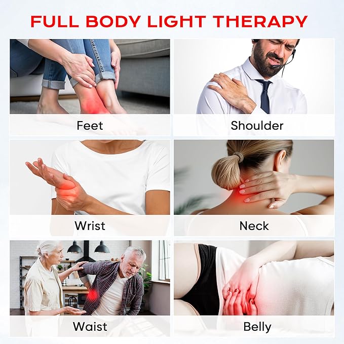 Red Light Therapy, 2 in 1 660nm and 850nm Infrared