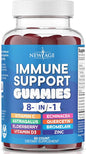 8 in 1 Immune Support Booster 50mg, Vitamin 5000 IU, B6, Echinacea (8 in 1 Gummies 1))