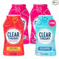 Clear Theory Water Flavoring Drops, Electrolytes Drink Mix, Water Enhancer Liquid, Flavored Hydration for Kids, Vegan, Gluten Free, Low Calories, Stevia, Variety Pack, 4 Pack, 1.62 Fl Oz Bottles