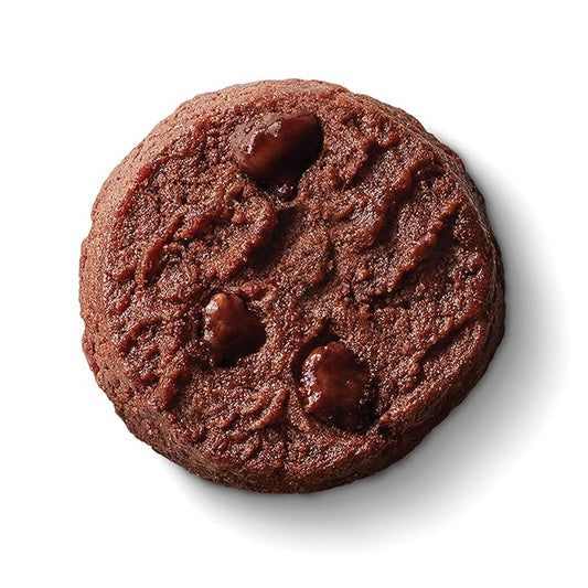 Lenny & Larry's The Complete Crunchy Cookie, Double Chocolate, 6g Plant Protein, Vegan, Non-GMO, 1.25 Ounce Pouch (Pack of 12)