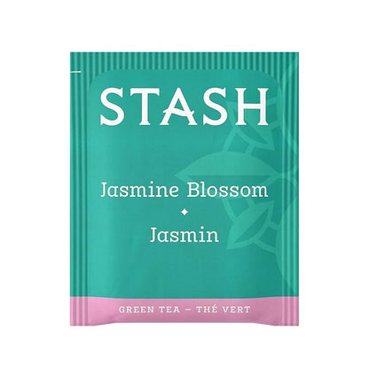 Stash Tea Jasmine Blossom Green Tea - Caffeinated, Non-GMO Project Verified Premium Tea with No Artificial Ingredients, 30 Count (Pack of 6) - 180 Bags Total