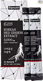 Korean Red Panax Ginseng Extract Liquid 3000 mg, 6 Years 10 ml 10 Packets
