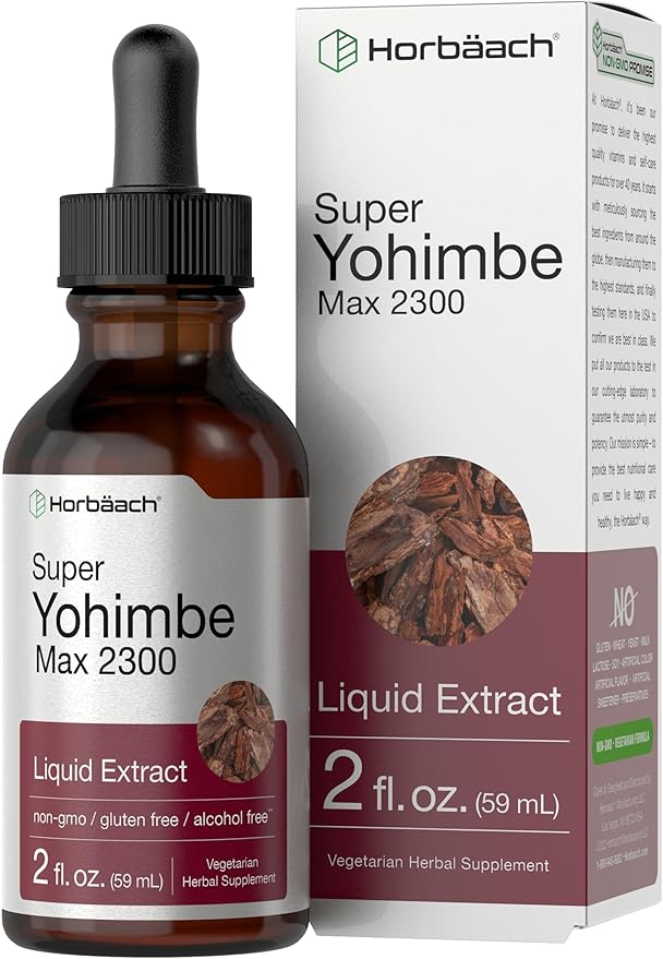 Horbäach Super Yohimbe Bark Extract 2 Oz