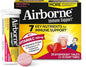 Airborne 1000mg Vitamin C with Vitamin D & Zinc, SUGAR FREE Multivitamin Immune Support Supplement, Antioxidants Vitamins A C & Vitamin E, 30 Effervescent Tablets, Very Berry Flavor