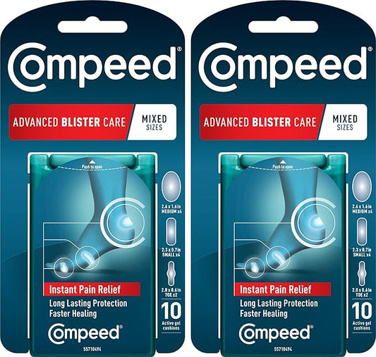 Compeed Advanced Blister Care 10 Count (2 Packs),