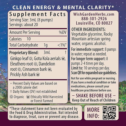 WishGarden Herbs Genius Juice 4oz