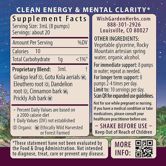 WishGarden Herbs Genius Juice 4oz