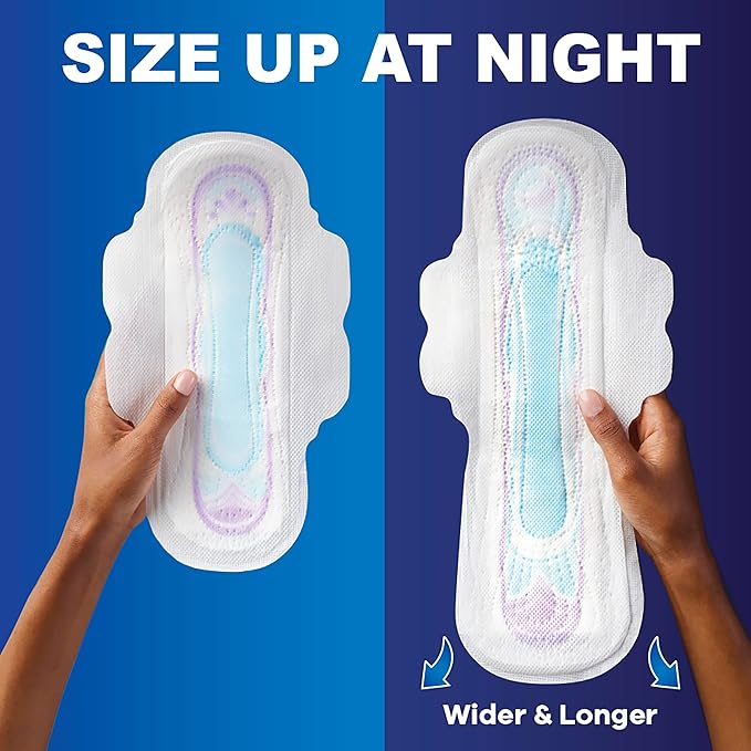 Always Ultra Thin Feminine Pads 2 Long 58 Count