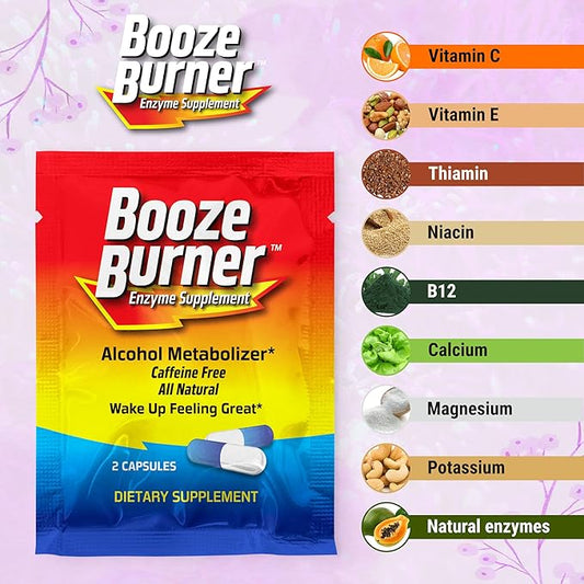 |3 Pack| (Party Pack)| Over-Indulgence-Prevention Ultimate Pre-Party-Supplement Hydration. Reduce a Possible Hangover