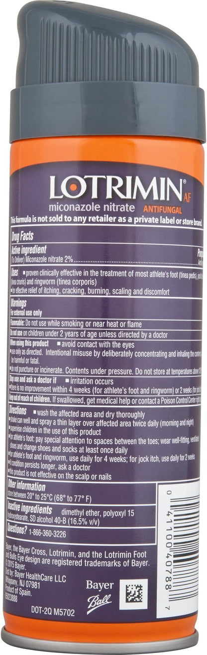 Lotrimin Anti-Fungal Spray Liquid 4.6 oz 2)