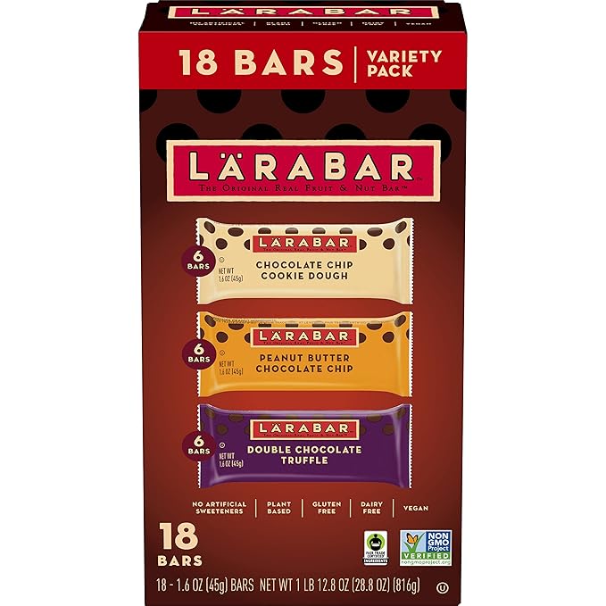 Larabar Chocolate Variety Pack, Gluten Free 18 ct
