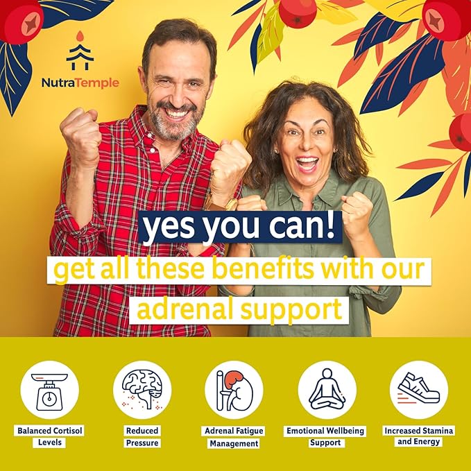 Adrenal Support & Cortisol Manager – 60 Non