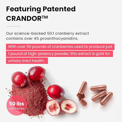 Kidney Cleanse Detox & Repair 22-In-1 Kidney 50:1 Cranberry