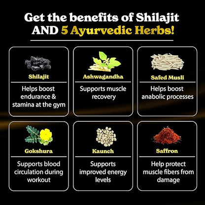 Pure Himalayan Shilajit Gold+ (30 gm)| 16,000 ft -600mg