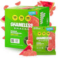 Shameless Snacks - Healthy Low Calorie Snacks, Low Carb Keto Gummies (Gluten Free Candy) - 6 Pack Wassup Watermelon