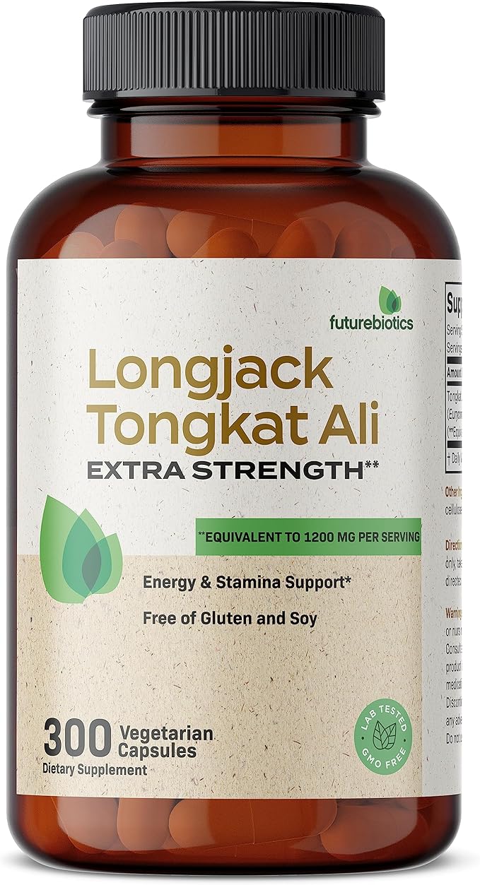 Futurebiotics Longjack Tongkat Ali Extra Strength 300 Vegetarian