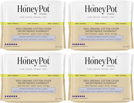 The Honey Pot Company – Incontinence 64ct- Non-Herbal