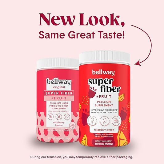 Bellway Super Fiber Powder + Fruit (5 Pack), (250 Servings)