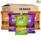 TGB Variety Nut Bites, Keto Snacks, No Added Sugar, Gluten Free, Healthy Low Carb To Go, 0.85oz Bag (Pack of 18)