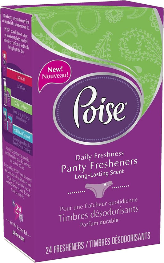 Poise Panty Fresheners, 24 Count