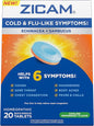 Zicam Cold & Flu-Like Symptoms 20 Tablets