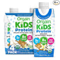 Orgain Organic Kids Nutritional Protein Shake, 8g Dairy 3g Fiber, 22 Vitamins 8.25 Fl (4 Pack)