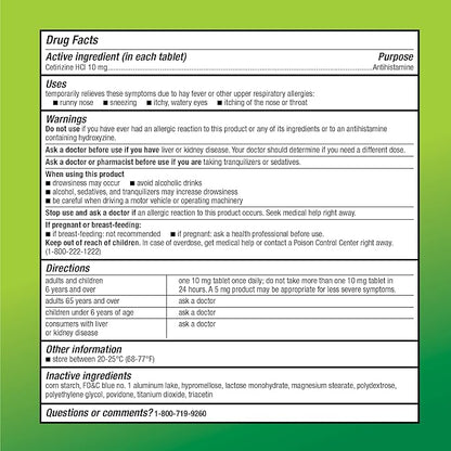 Amazon Basic Care All Day Allergy, 10 mg, 365 Count