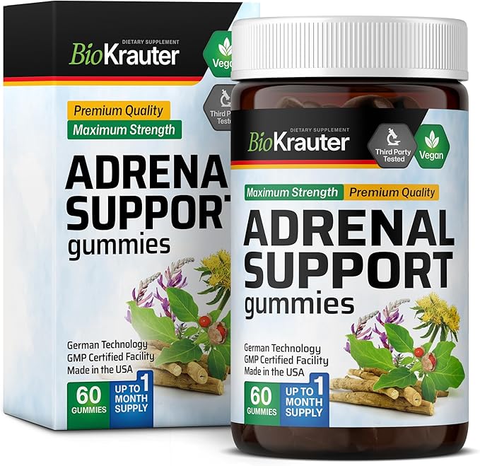 Adrenal Support Gummies B6, B12 B12 - 60 Chews
