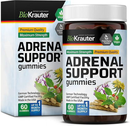 Adrenal Support Gummies B6, B12 B12 - 60 Chews