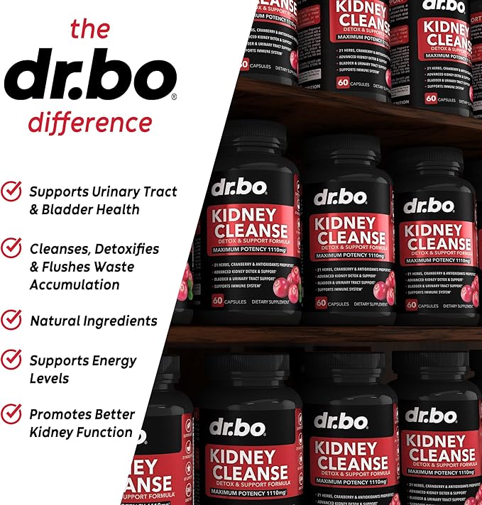 Kidney Cleanse Detox Support Supplement