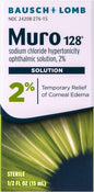 Muro 128 Eye Drops, Temporary Relief 2% Solution, 0.5 Fl