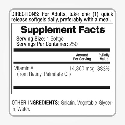 FITO MEDIC'S Lab 25000 iu 250 Softgels-
