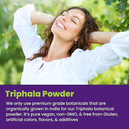 Organic Triphala Powder 12 oz 1)