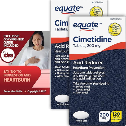 Cimetidine 200 mg (240 ct 2 Pack)