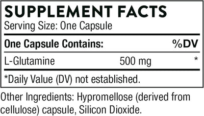 Thorne L-Glutamine - Amino Acid Supplement 90 Capsules