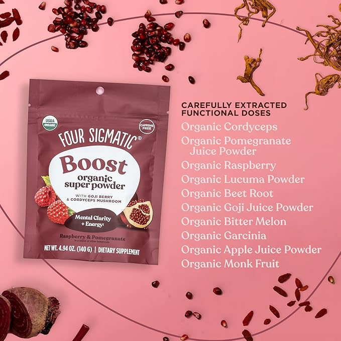 Four Sigmatic Organic Pre Workout Powder (4.94 oz.)