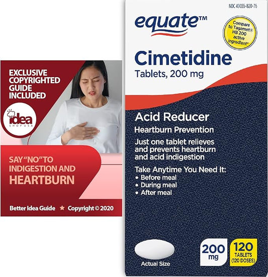 Cimetidine 200 mg 120Ct Bundle (2 Items)