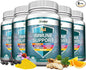 7 in 1 Immune Support Supplement with Vitamin C, Vitamin D3, Zinc 50mg, Quercetin, Echinacea Purpurea, Sambucus Elderberry and Ginger for Complete Immune Defense - 60 Capsules (6 Bottles)