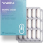 VWELL Boric Acid Vaginal Suppositories 30