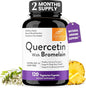 Sandhu's Quercetin with Bromelain 1000mg Per 120 Count
