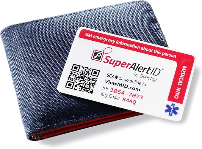 Dynotag SuperAlert™ Smart Medical ID