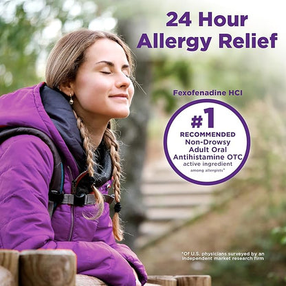 Amazon Basic Care Allergy Relief, 24 180 mg, 70 Count 2)